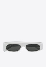 Rectangular Acetate Sunglasses