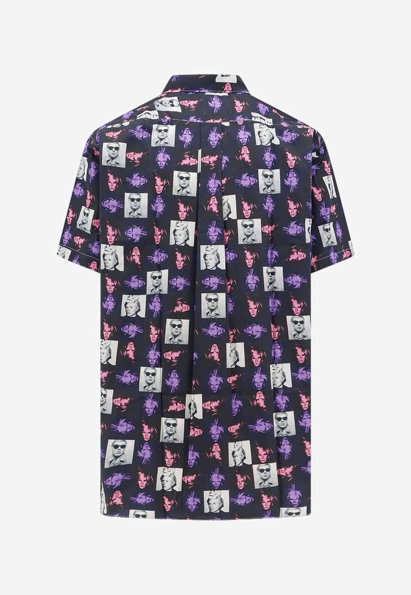 Andy Warhol Print Short-Sleeved Shirt