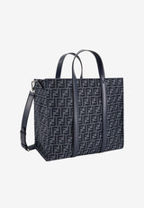 FF Jacquard Top Handle Bag