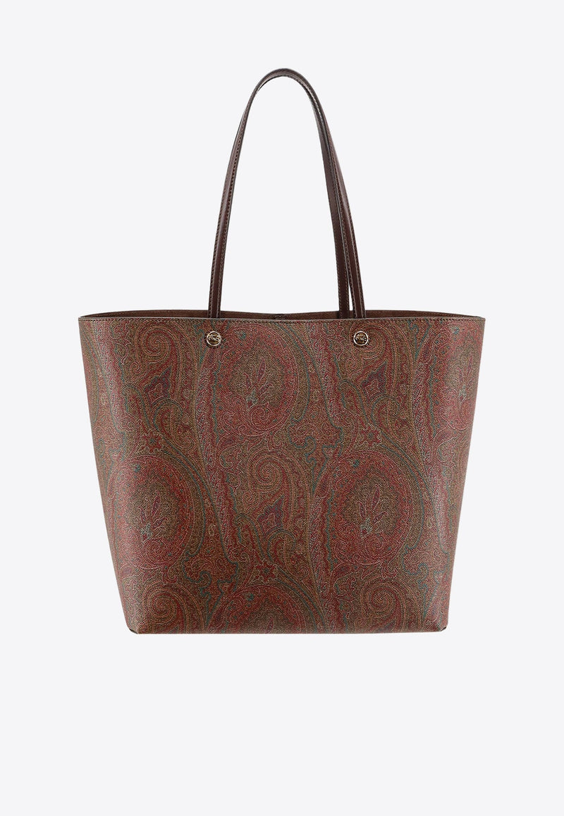 Paisley Jacquard Tote Bag