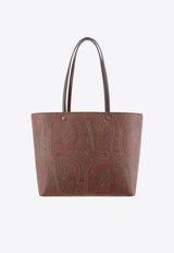 Large Paisley Jacquard Tote Bag