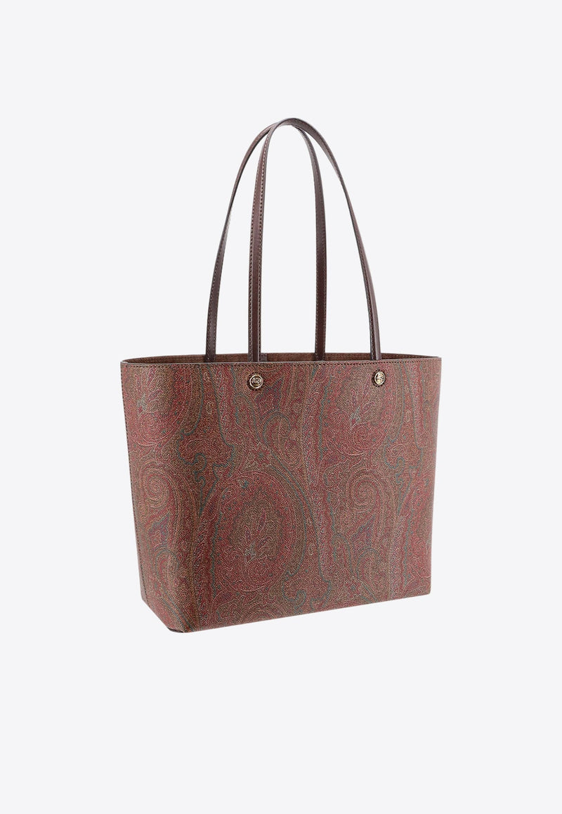 Large Paisley Jacquard Tote Bag