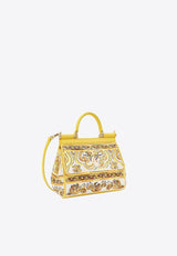 Medium Sicily Top Handle Bag