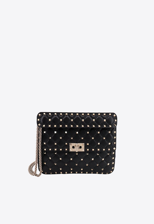 Rockstud Spike Leather Shoulder Bag