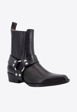 Helena Leather Ankle Boots