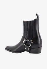 Helena Leather Ankle Boots