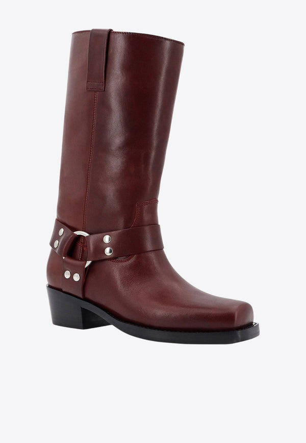 Roxy Mid-Calf Leather Boots