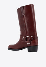 Roxy Mid-Calf Leather Boots