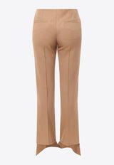 Broken Heel Slim Wool Pants