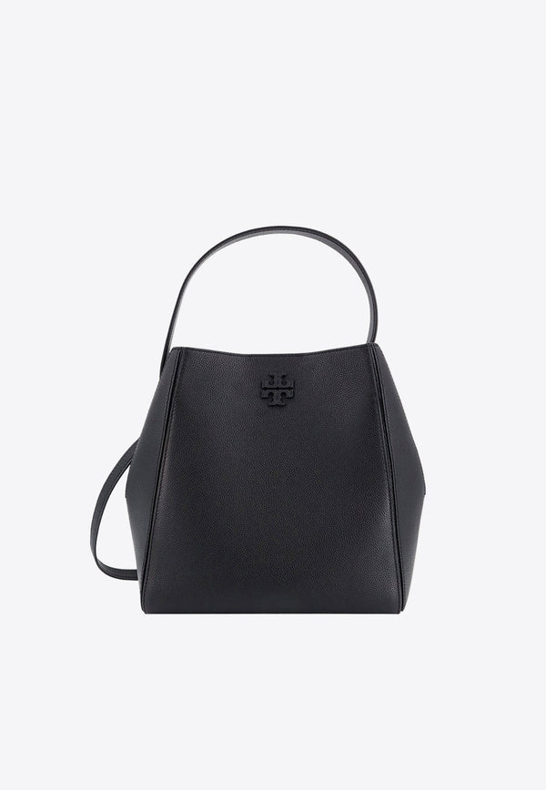 McGraw Pebbled Leather Bucket Bag