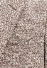 Torino Single-Breasted Wool Blazer