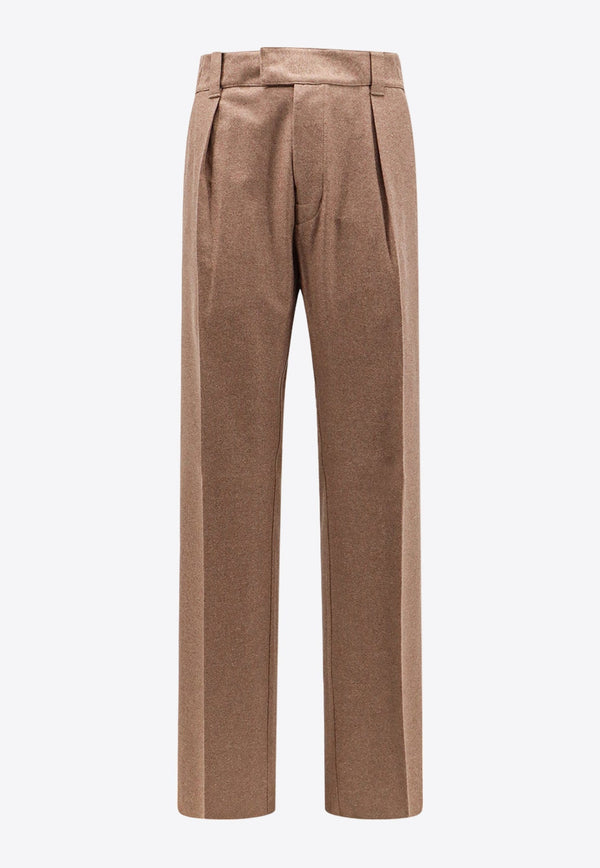 Reinga Wool Cashmere Tailored Pants