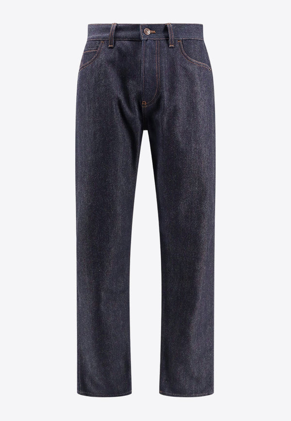 Basic Straight-Leg Jeans