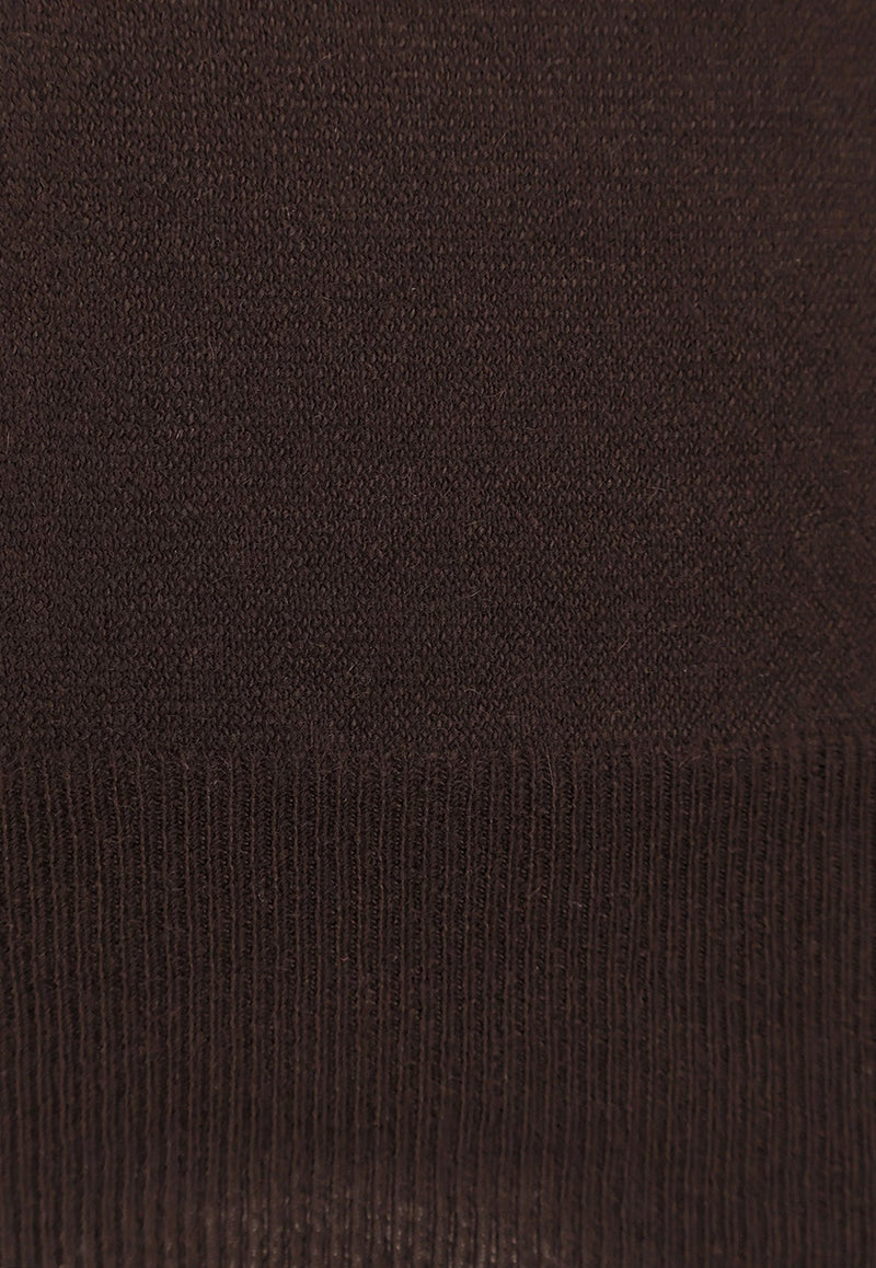 Cashmere Knit Turtleneck Sweater