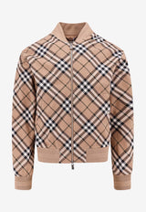 Signature Check Harrington Bomber Jacket