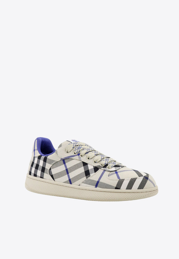 Terrace Checked Low-Top Sneakers