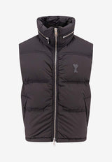 Ami De Coeur Zip-Up Puffer Vest