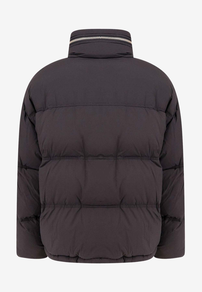 Ami De Coeur Zip-Up Down Jacket