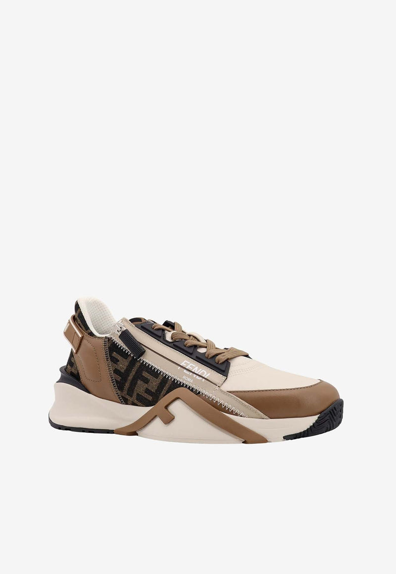 Flow Leather Low-Top Sneakers