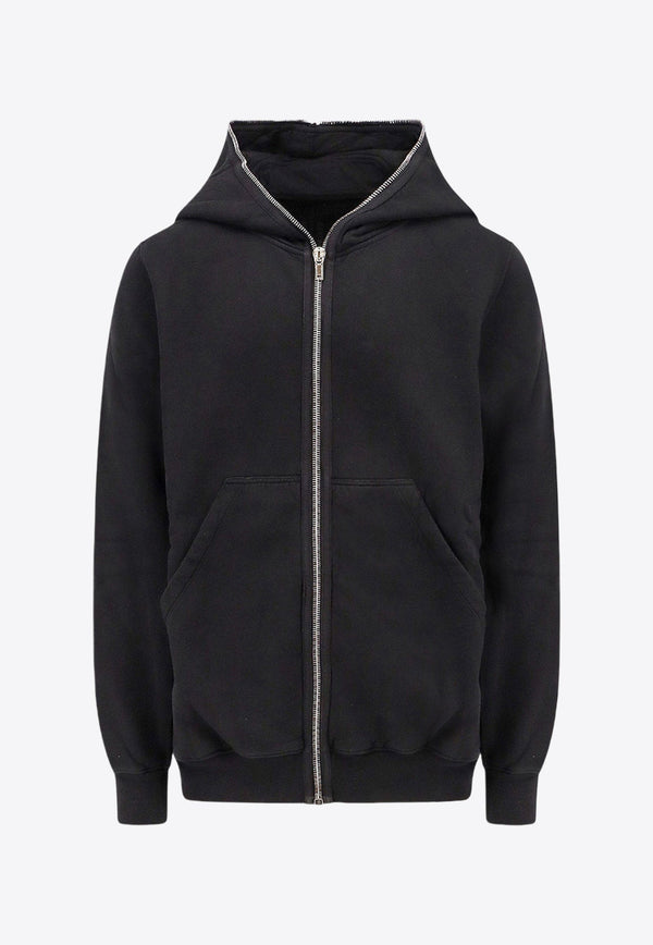 Jumbo Gimp Zip-Up Hooded Sweatshirt