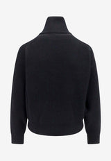 Wool-Blend Turtleneck Sweater