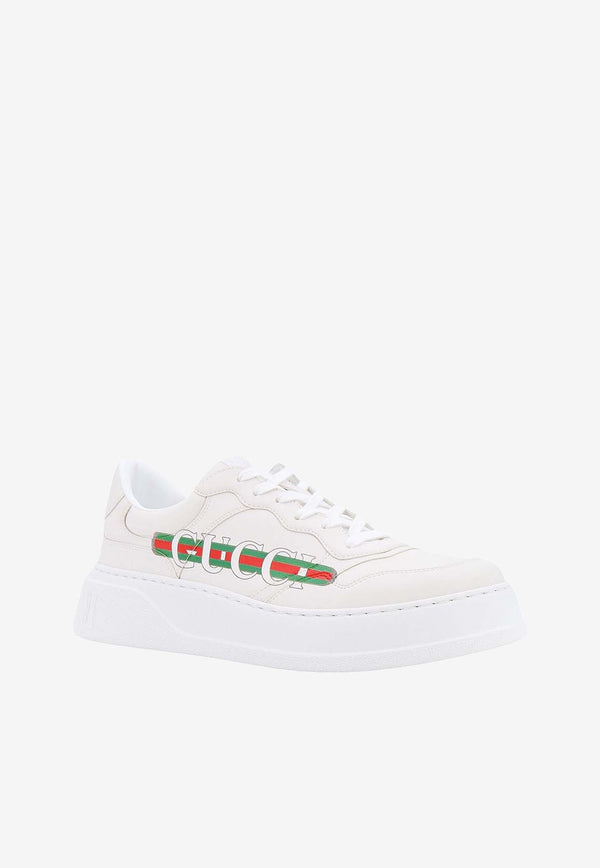 Logo Print Low-Top Sneakers