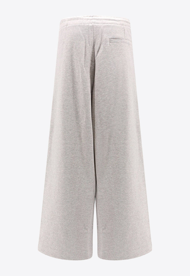 Wide-Leg Drawstring Pants