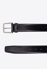 Essential Buckle Leather Belt