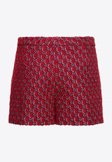 GG Motif Bouclé Mini Shorts