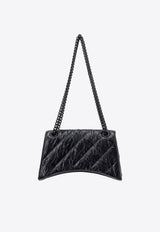 Hourglass Quilted Leather Crossbody Bag