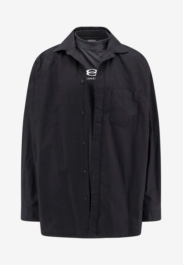 Unity Sports Icon Layered Oversized Shirt