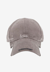 Distressed Logo Baseball Cap