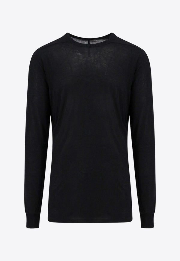 Long-Sleeved Crewneck T-shirt