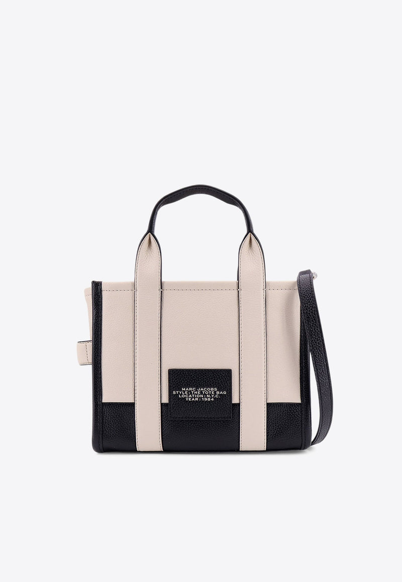 The Small Colorblock Leather Shoulder Bag