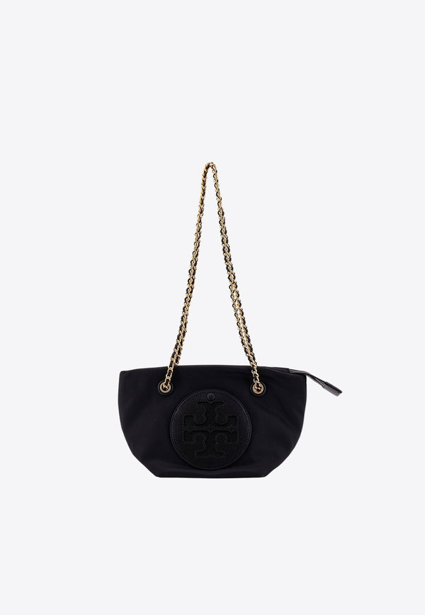 Small Ella Logo Patch Crossbody Bag