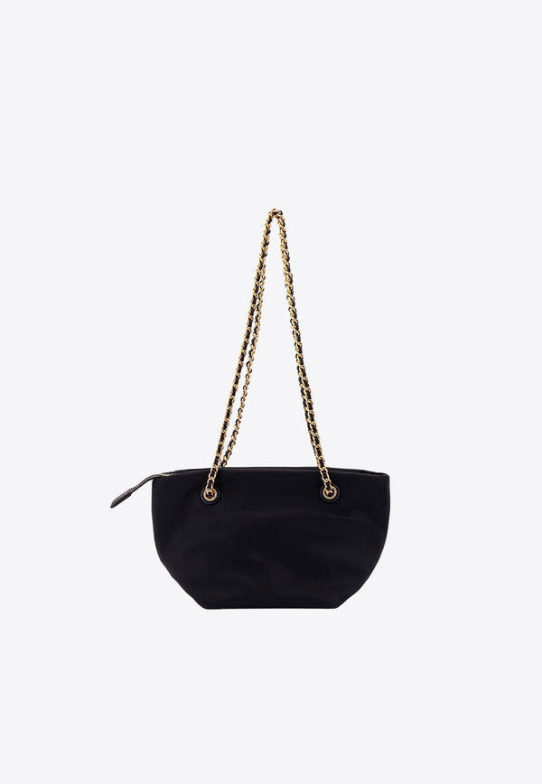 Small Ella Logo Patch Crossbody Bag