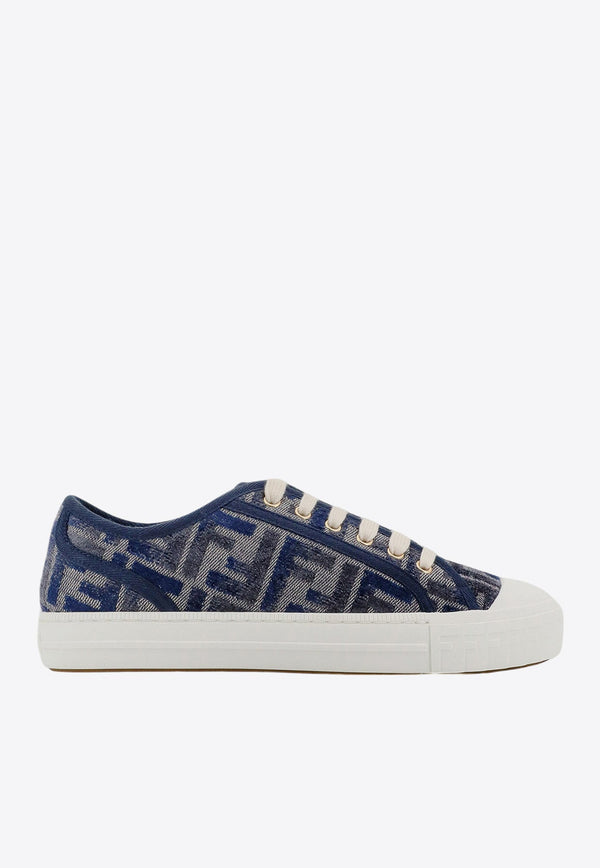 Domino FF Jacquard Denim Sneakers