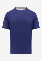 Short-Sleeved Layered T-shirt