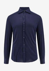 Long-Sleeved Slim Shirt