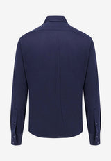 Long-Sleeved Slim Shirt