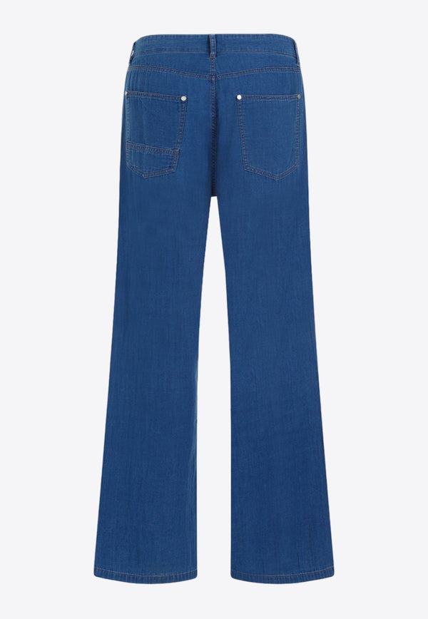 Wide-Leg Jeans