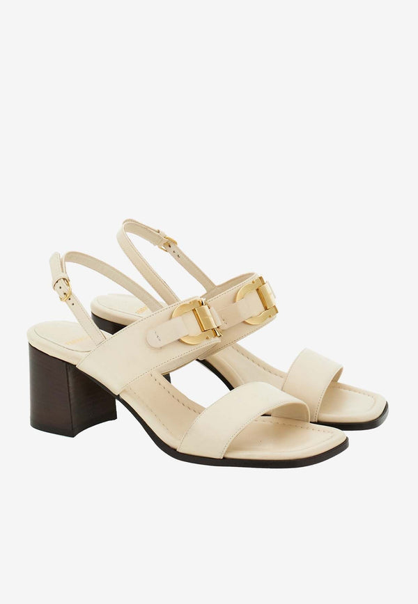 Lou 55 Slingback Leather Sandals