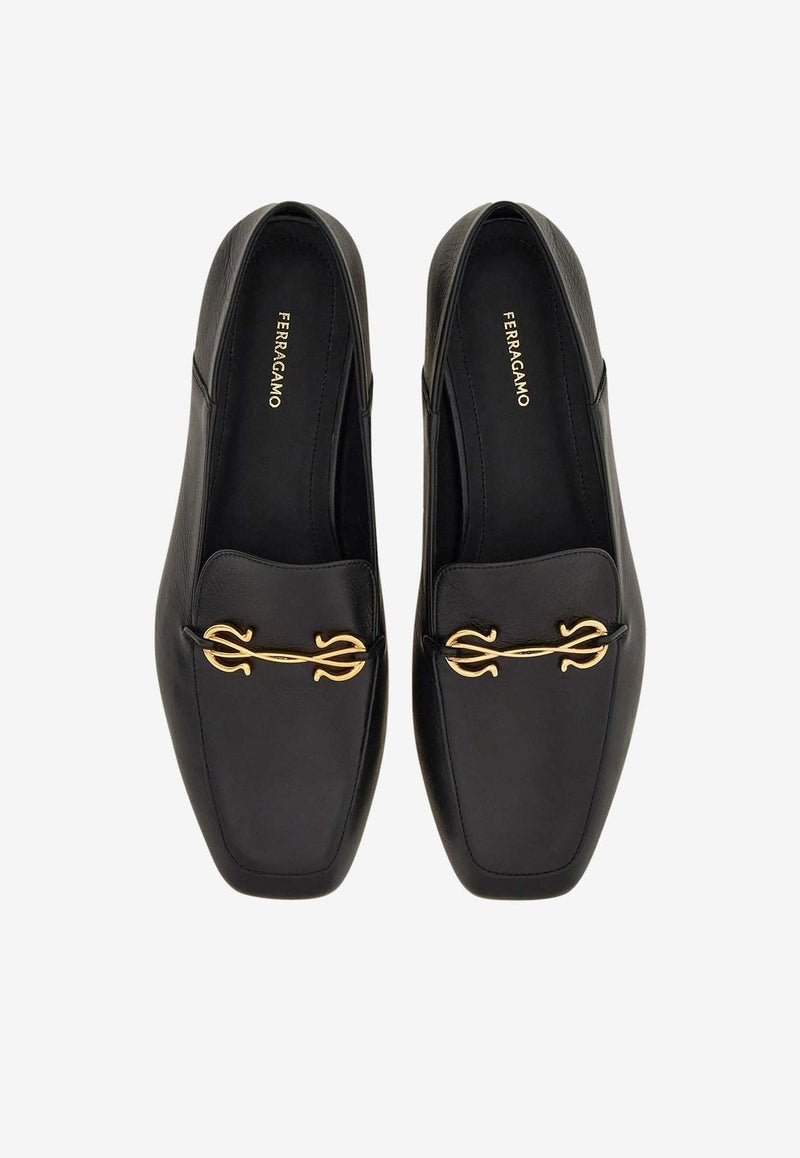 Louis Gancini Calf Leather Loafers