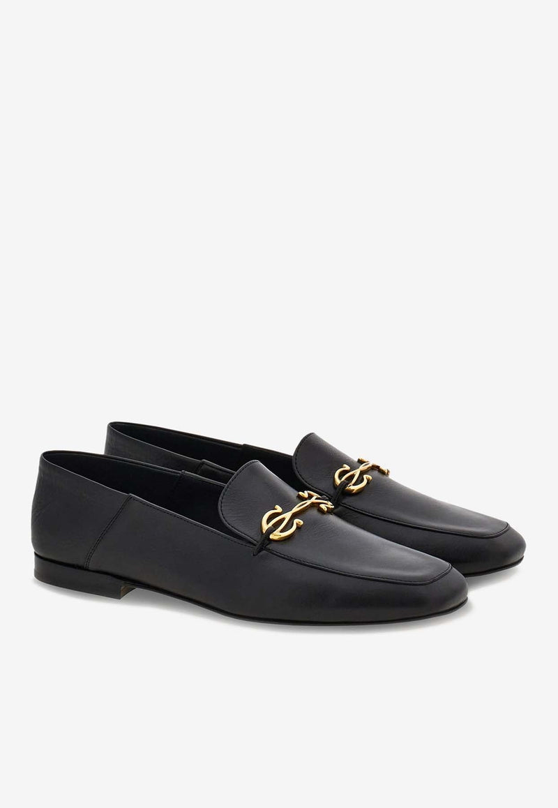 Louis Gancini Calf Leather Loafers