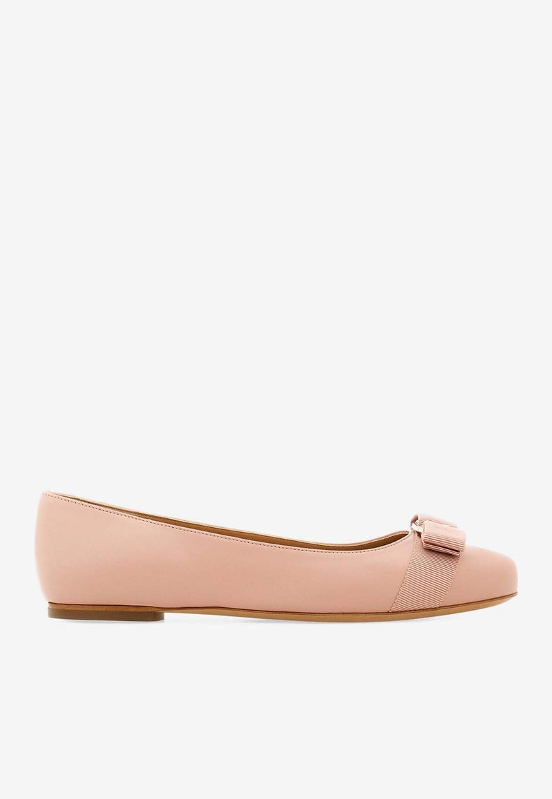 Varina Nappa Leather Ballet Flats