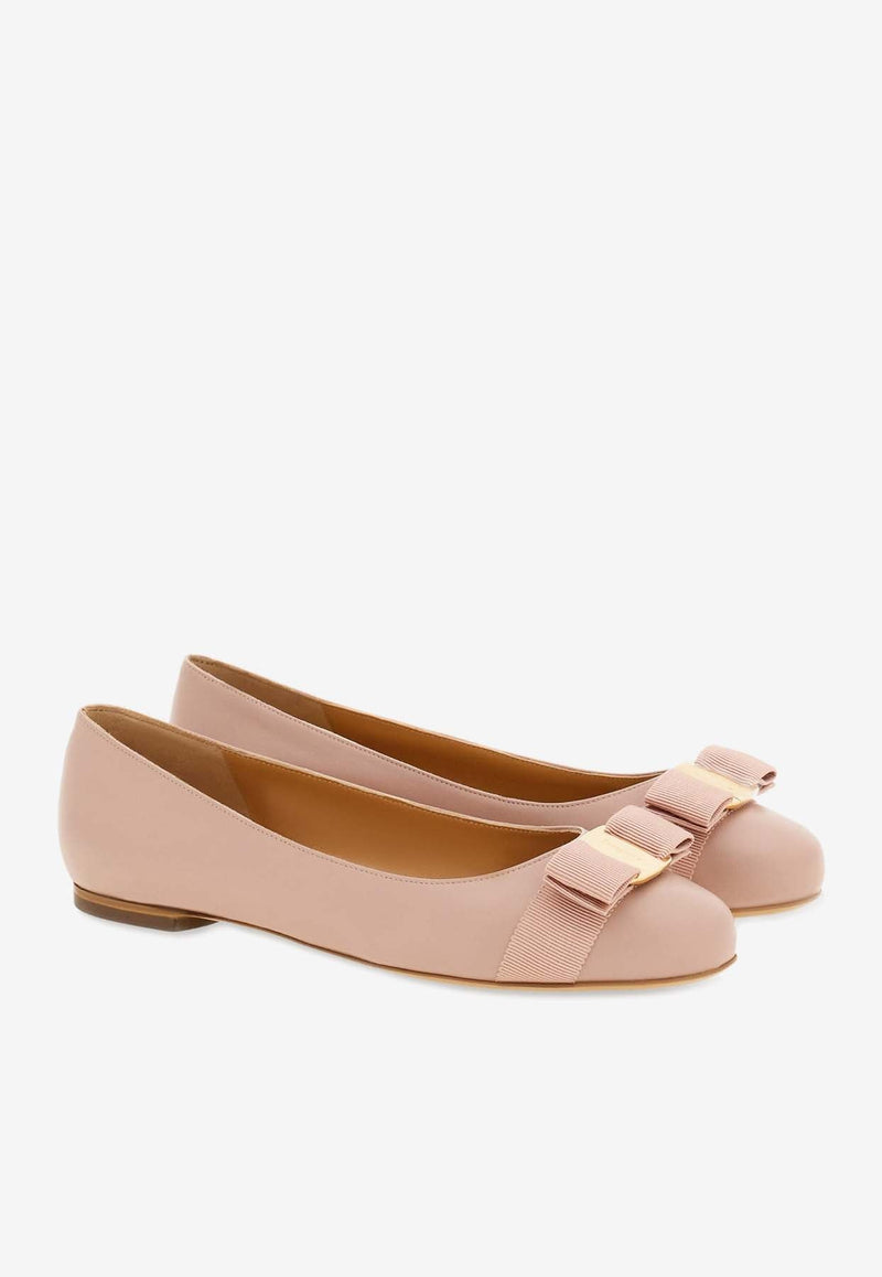 Varina Nappa Leather Ballet Flats