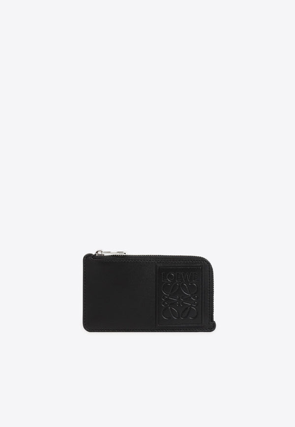 Anagram Leather Zipped Cardholder