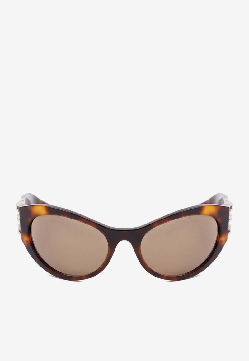 4G Havana Print Sunglasses