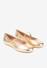Carla Ballet Flats in Nappa Leather