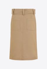 Cargo Midi Skirt